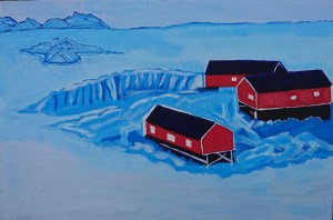 Red House Winter in Lofoten - PS1